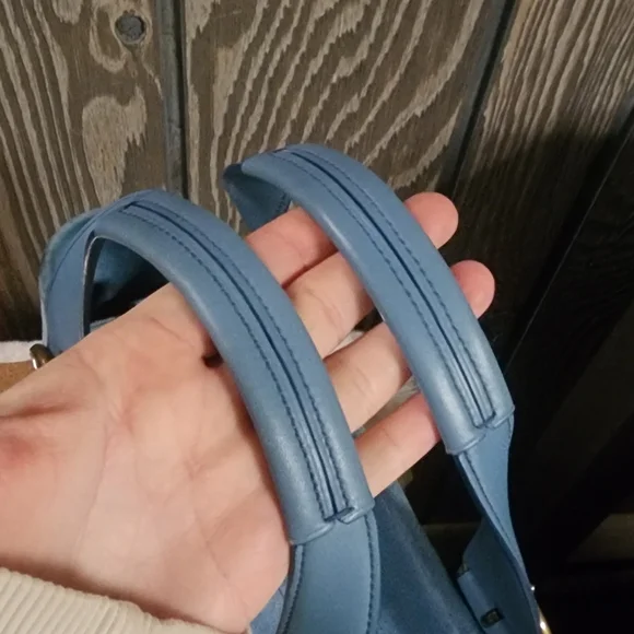 Coach Vintage Blue Suade Soho